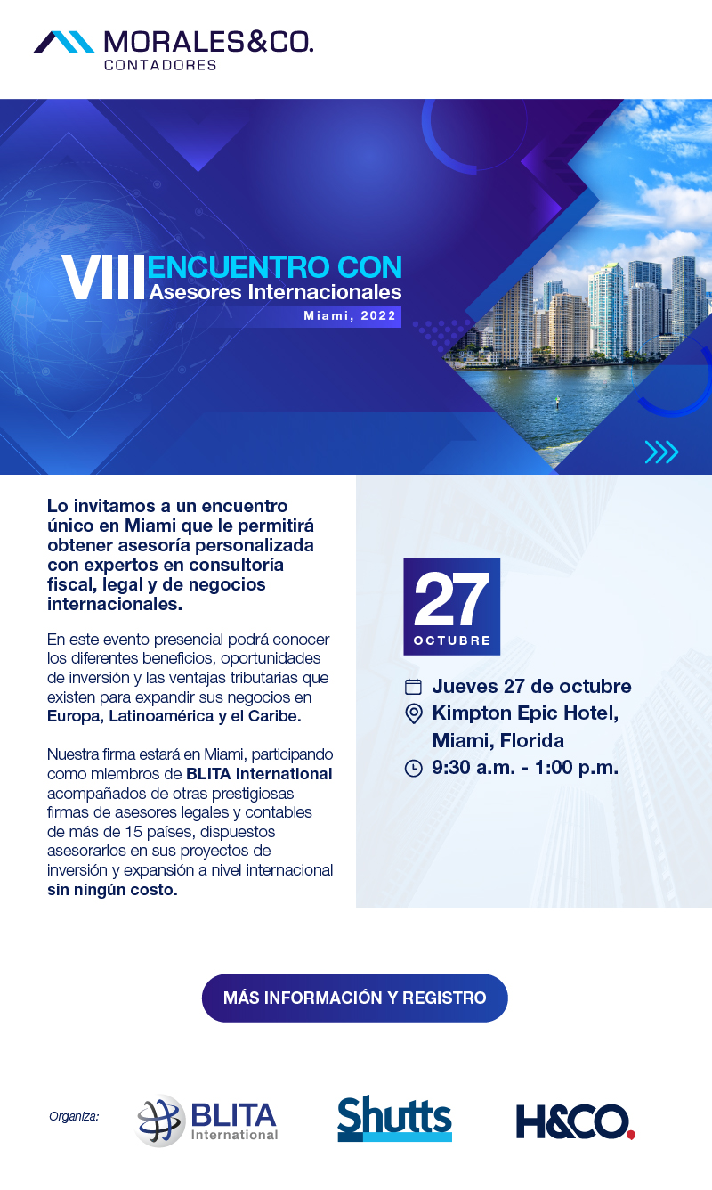 Viii Encuentro Con Asesores Internacionales Miami 2022 Morales And Co Contadores 0787